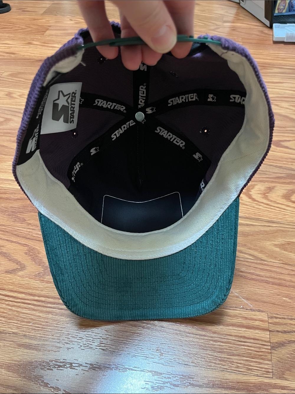 Vintage 90’s Starter Might Ducks colored hat - Picture 4 of 5